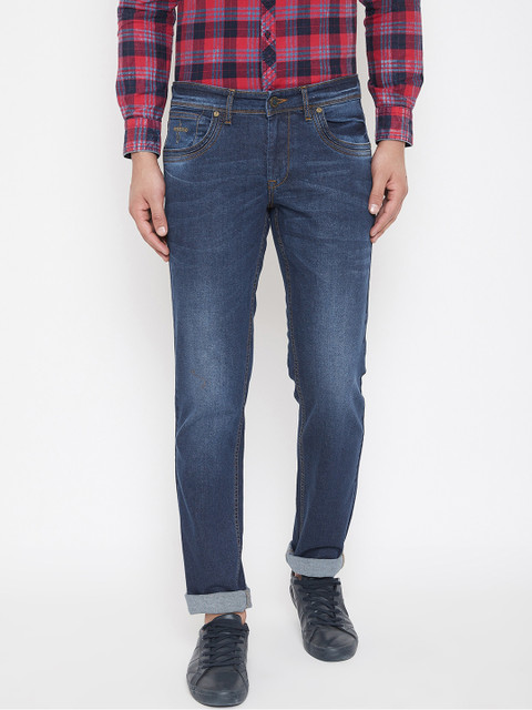 

Canary London Men Blue Slim Fit Low-Rise Clean Look Stretchable Jeans