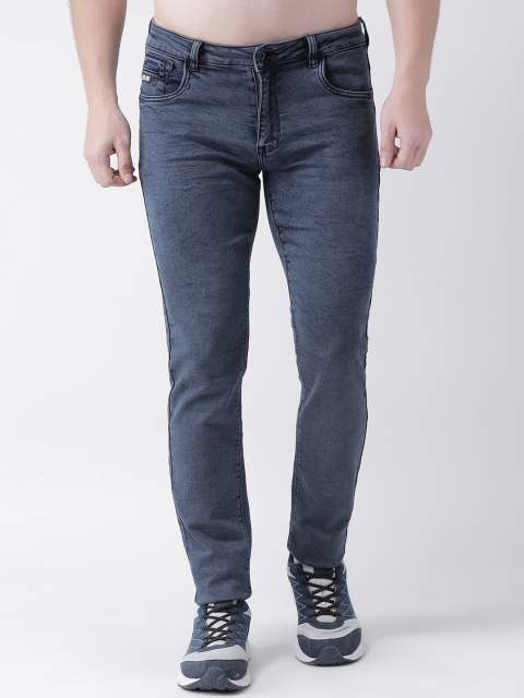 

Rex Straut Jeans Men Grey Slim Fit Mid-Rise Clean Look Stretchable Jeans