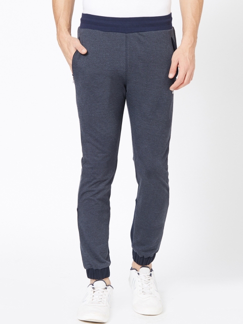 

FiTZ Men Blue Solid Slim Fit Joggers