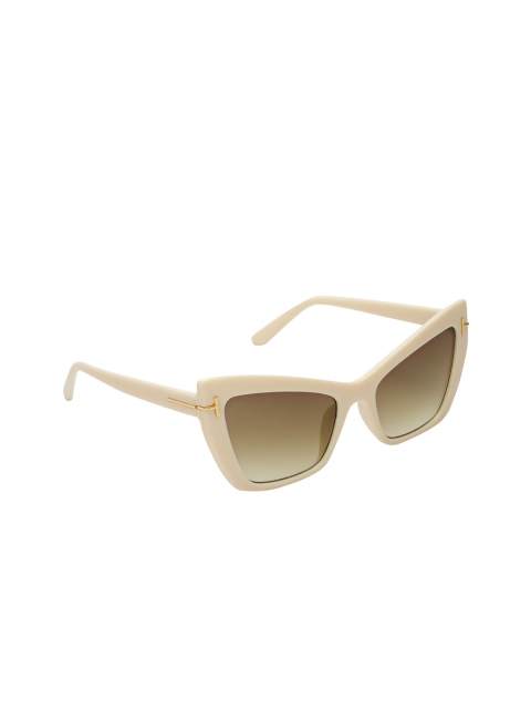 

Get Glamr Women Cateye Sunglasses SG-LT-CH-209-32, Beige