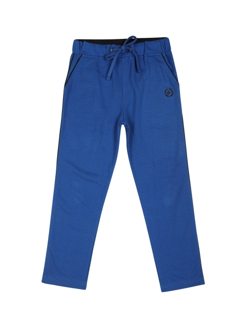 

Lil Tomatoes Boys Blue Printed Track Pants