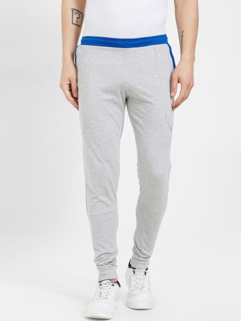 

FiTZ Men Grey Solid Slim Fit Joggers