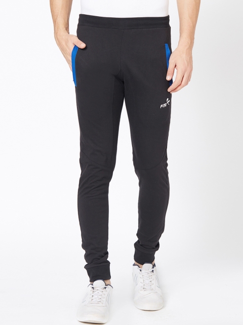 

FiTZ Men Black Solid Slim Fit Joggers