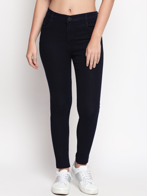 

fungus Women Blue Slim Fit High-Rise Clean Look Stretchable Jeans