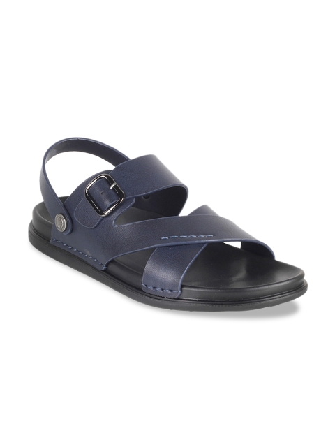 

Metro Men Navy Blue Comfort Sandals
