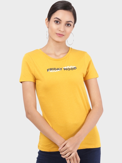 

Free Authority Mustard Women Tshirt