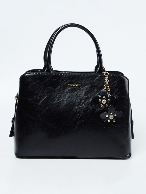 

CODE by Lifestyle Black Solid Handheld Bag
