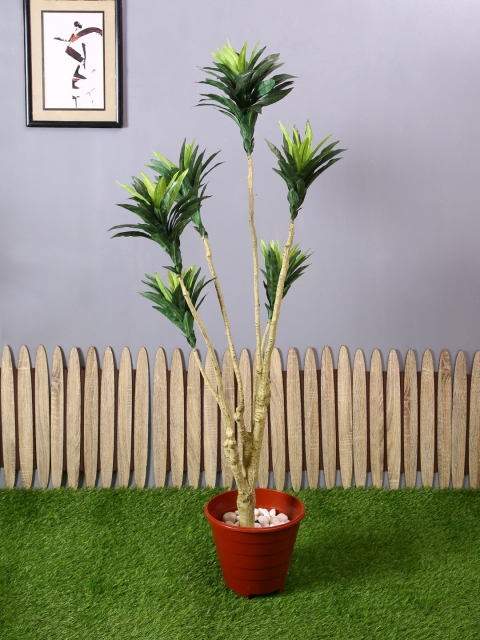 

PolliNation Green Artificial Draceana Plant Without Pot