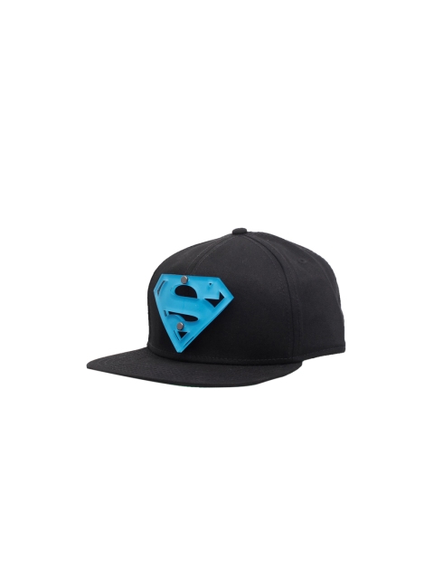 

Free Authority Men Black & Blue Superman Printed Baseball Cap