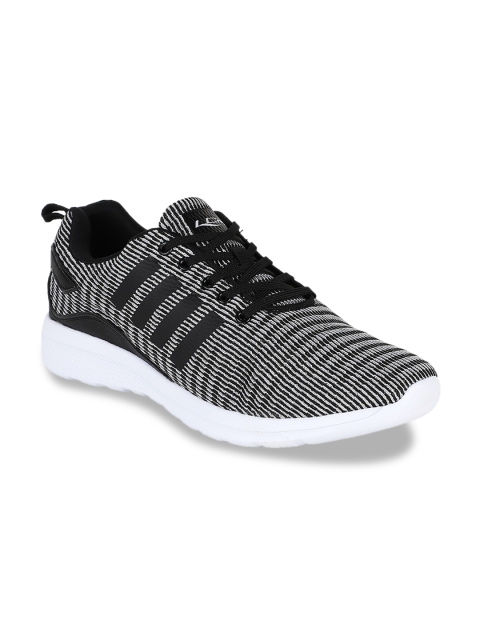 

Lancer Men Grey Woven Design Lightweight Sneakers
