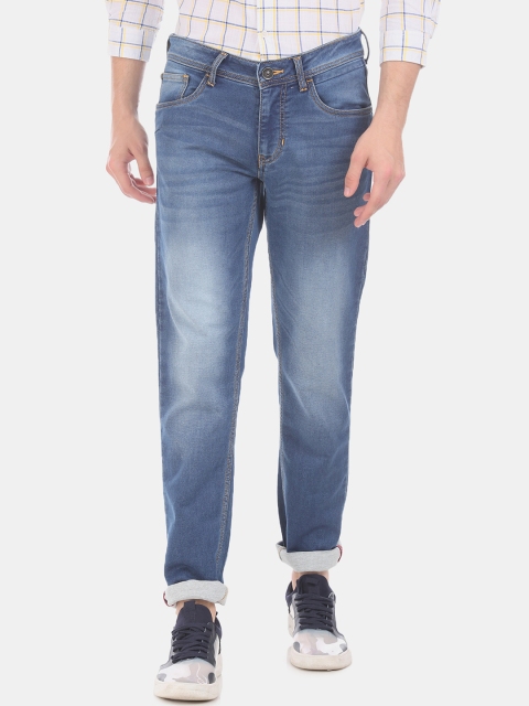 

Colt Men Blue Slim Fit Mid-Rise Clean Look Stretchable Jeans
