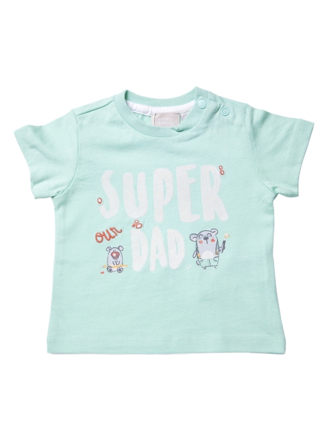 

Chicco Boys Green Printed Round Neck T-shirt
