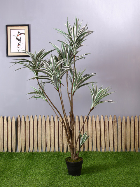 

PolliNation Grey Green Artificial Draceana Plant