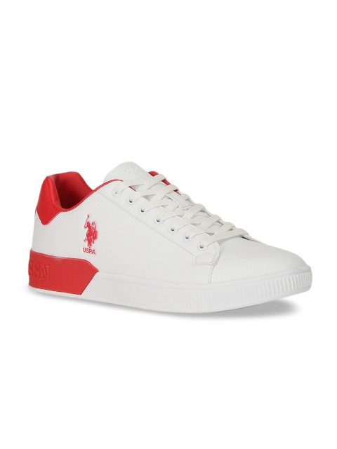 

U.S. Polo Assn. Men White Sneakers
