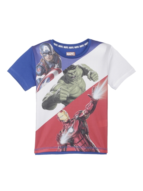 

Kids Ville Avengers featured White Tshirt for Boys