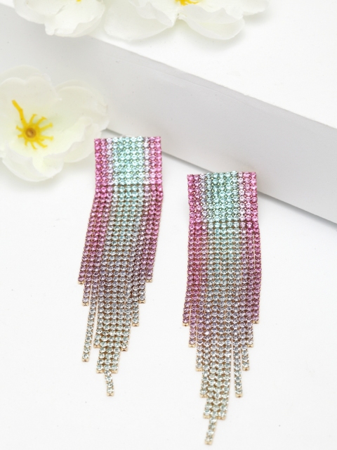 

AVANT-GARDE PARIS Multicoloured Contemporary Drop Earrings, Multi