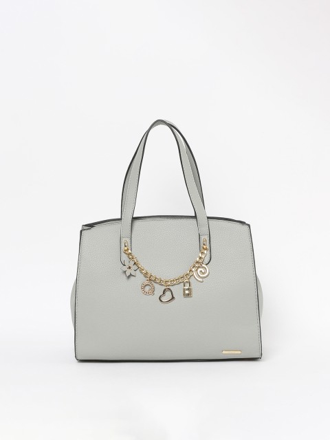 

Ginger by Lifestyle Grey Textured Handheld Bag