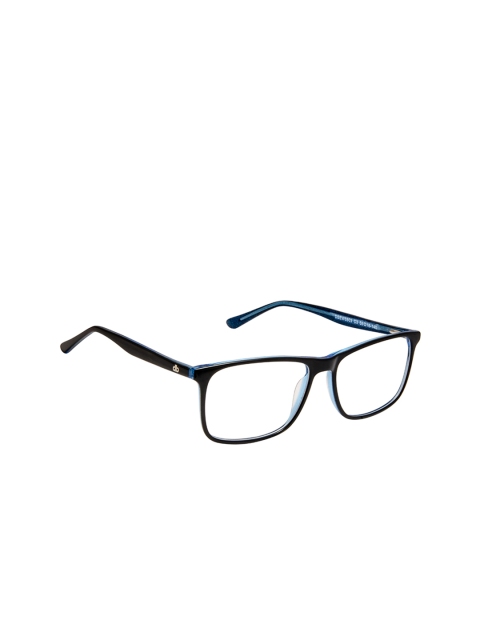 

David Blake Unisex Blue & Black Solid Full Rim Wayfarer Frames NEWDB2022