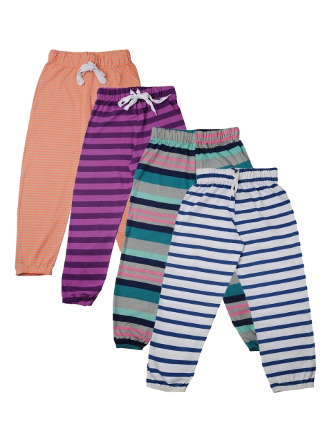 

TINY HUG Girls Pack of 4 Assorted Pyjamas