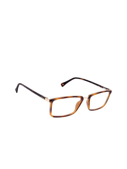

David Blake Unisex Brown Tortoise Shell Full Rim Rectangle Frames NEWDB1616