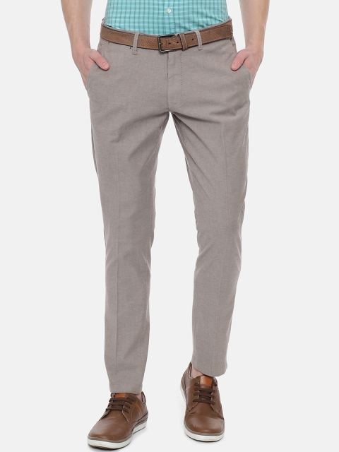 

Louis Philippe Sport Men Beige Slim Fit Solid Regular Trousers