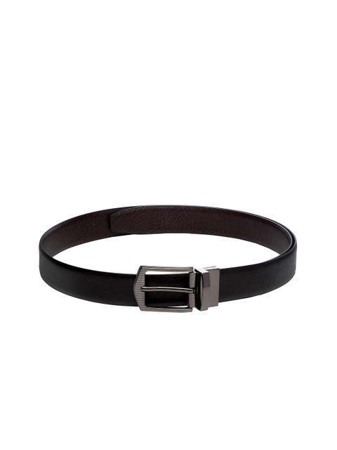 

Apsis Men Black & Brown Solid Belt