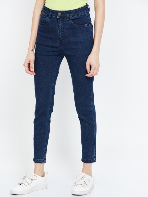 

Fame Forever by Lifestyle Women Blue Slim Fit Mid-Rise Clean Look Cropped Jeans