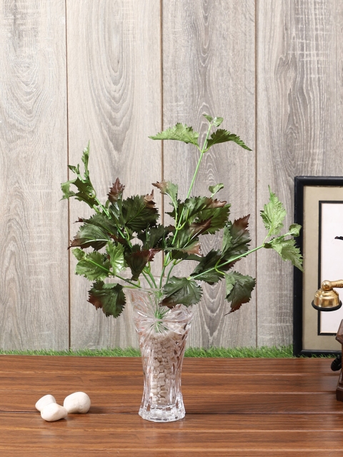 

PolliNation Green Set of 2 Artificial Plant Without Pot