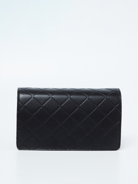 

CODE by Lifestyle Black Textured Sling Bag