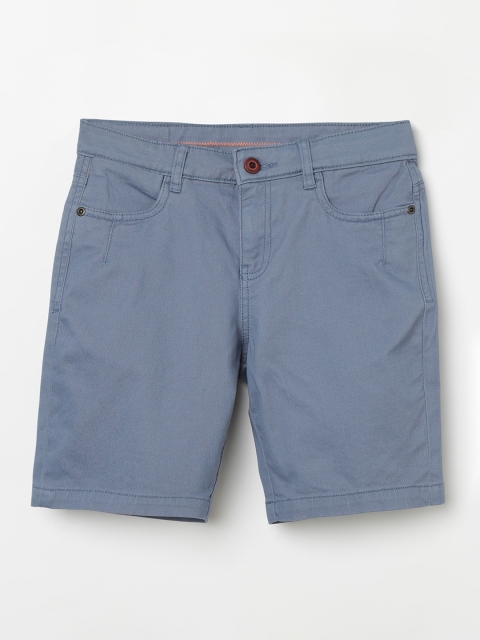 

Bossini Boys Blue Solid Regular Fit Regular Shorts