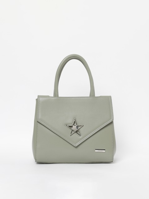 

CODE by Lifestyle Green Solid Handheld Bag