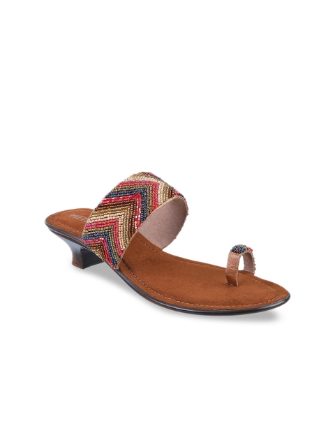 

Metro Women Multicoloured Embellished Heels, Multi