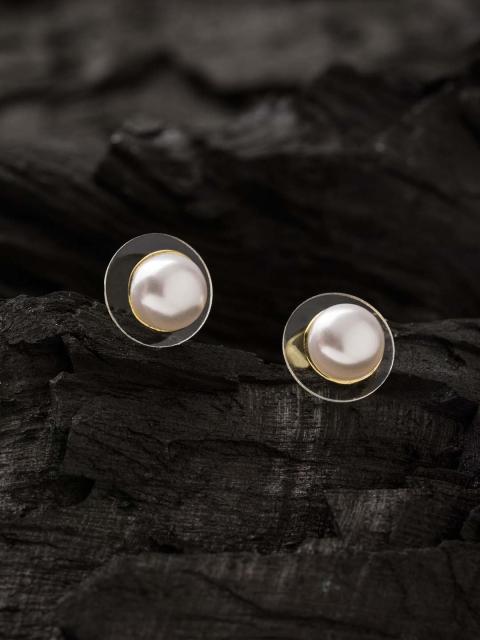 

E2O Gold-Plated & White Spherical Studs