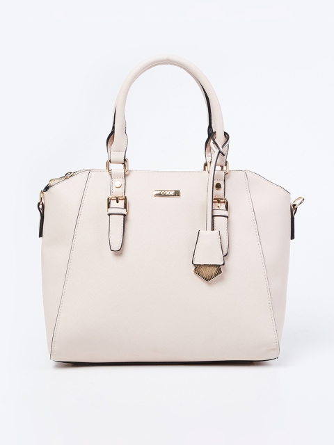 

CODE by Lifestyle Cream Solid Handheld Bag