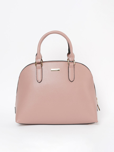 

CODE by Lifestyle Nude-Coloured Solid Handheld Bag