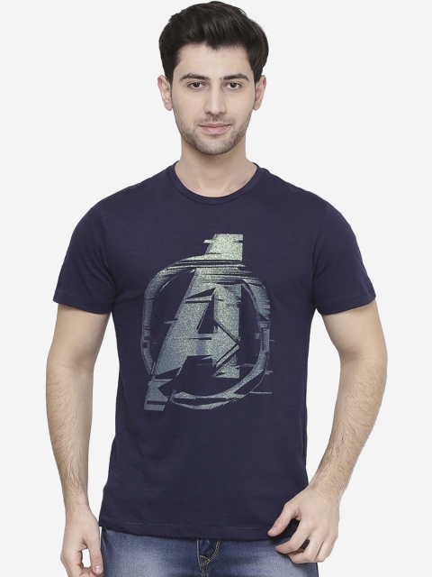 

Free Authority Avengers featured Blue Tshirt for Men, Navy blue