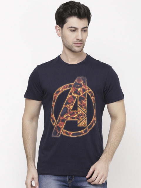 

Free Authority Avengers featured Blue Tshirt for Men, Navy blue