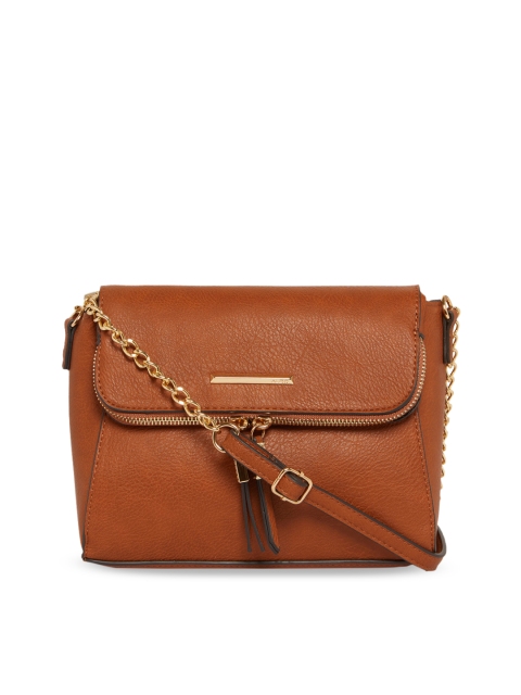 

ALDO Brown Solid Sling Bag
