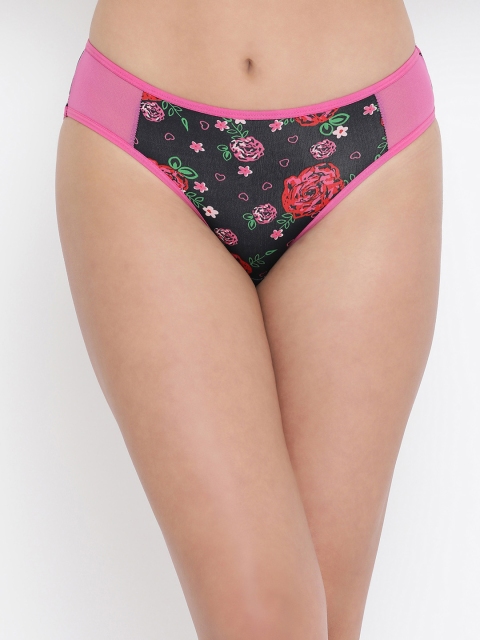 

Clovia Women Black Printed Hipster Briefs PN3150S13S