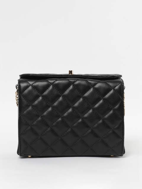 

CODE by Lifestyle Black Solid Sling Bag