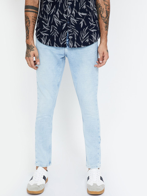 

Bossini Men Blue Slim Fit Mid-Rise Clean Look Jeans