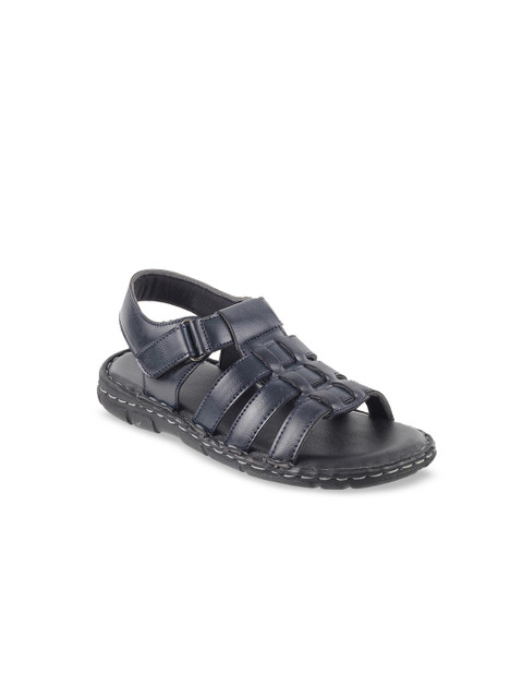 

Metro Boys Blue Leather Comfort Sandals