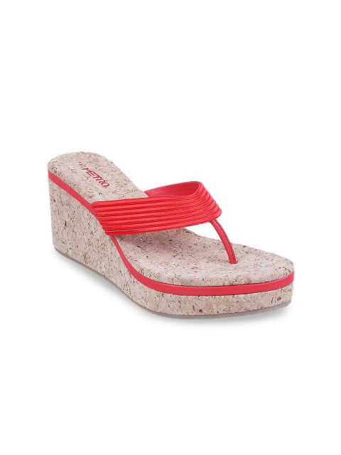 

Metro Women Red Solid Heels