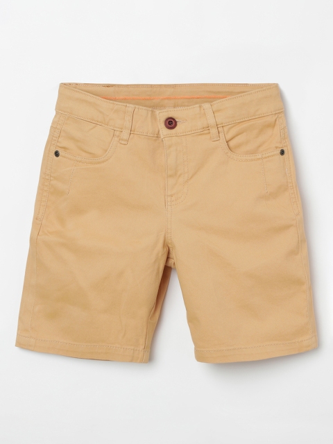 

Bossini Boys Beige Solid Regular Fit Regular Shorts