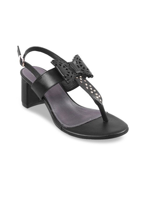 

Metro Women Black Solid Heels