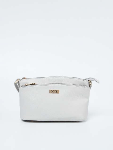 

CODE by Lifestyle Grey Solid Sling Bag