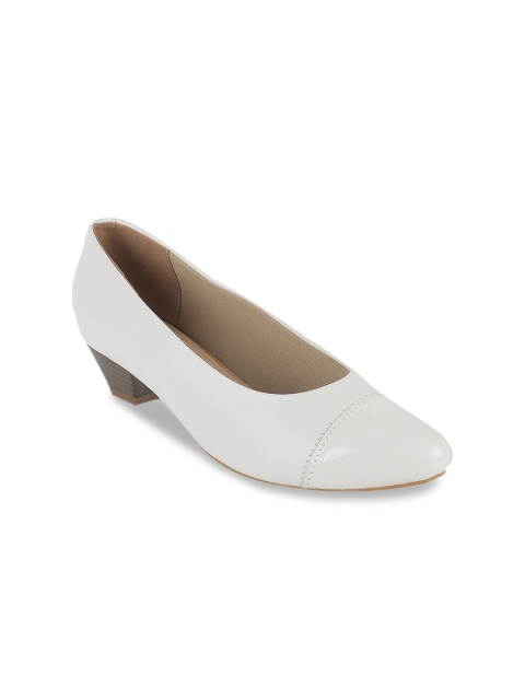 

Metro Women White Solid Pumps