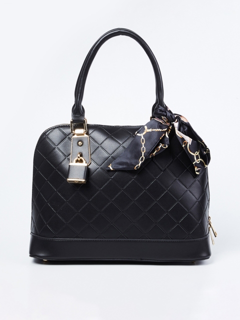 

CODE by Lifestyle Black Textured Handheld Bag