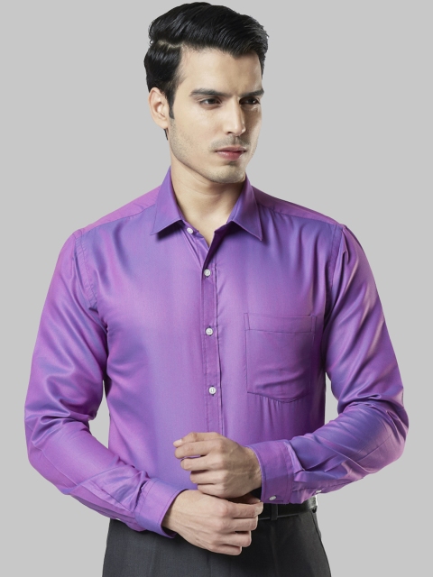 

Next Look Men Purple Slim Fit Solid Formal Shirt