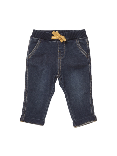 

Chicco Boys Blue Comfort Regular Fit Solid Regular Trousers